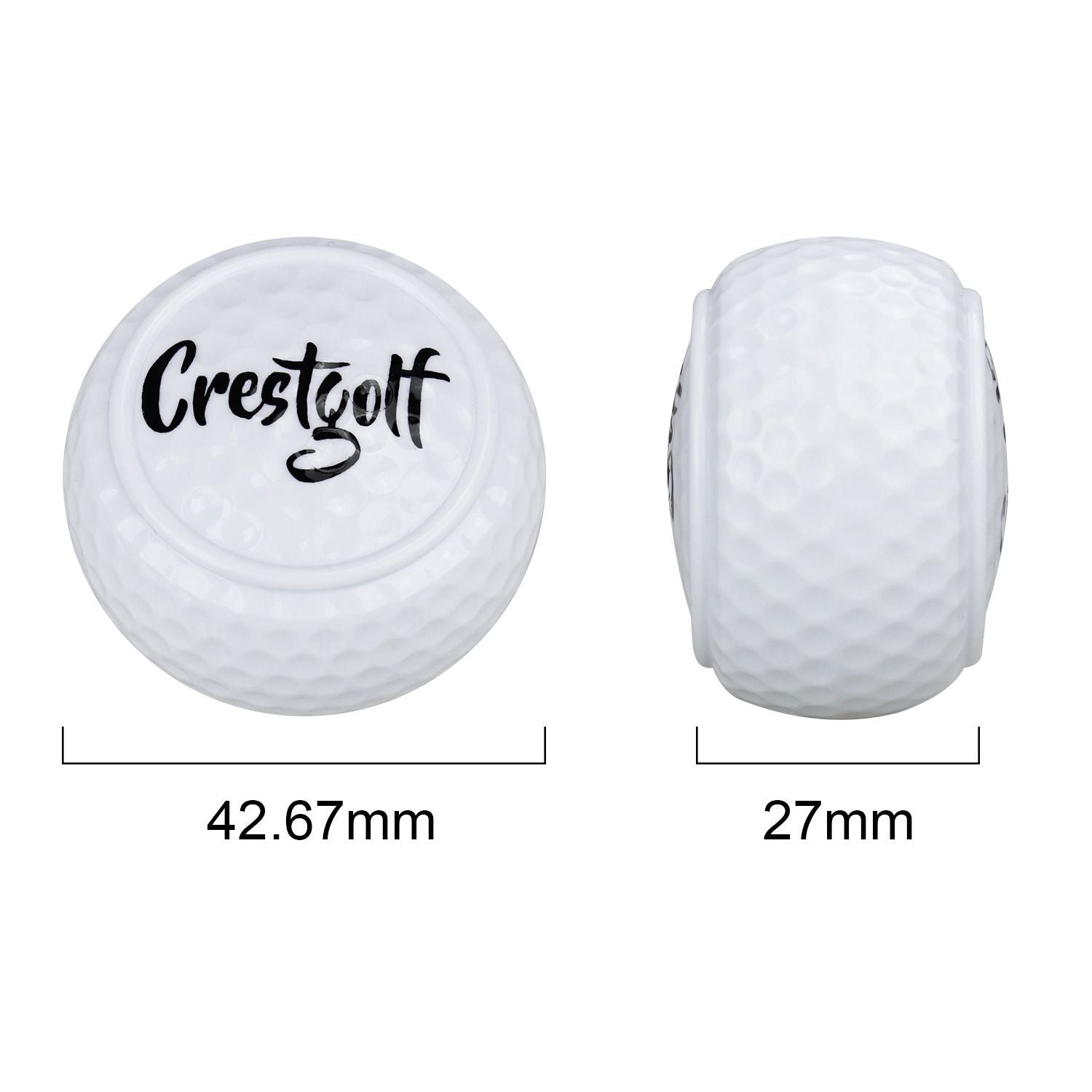 Flat putting ball + training drills, tip for better golf putting