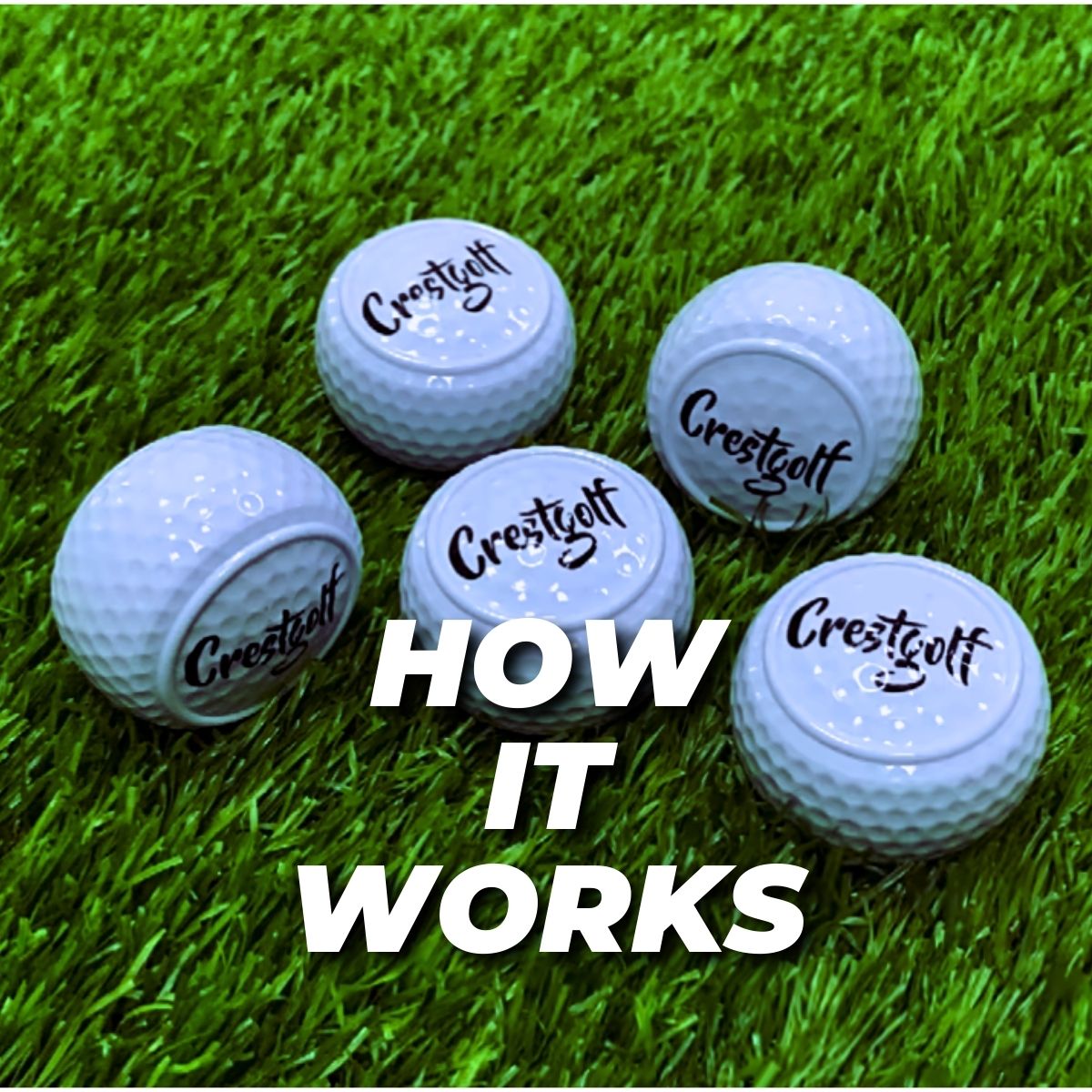 Load video: Flat Putting Ball Product video putting drills