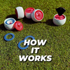 flat golf ball product video
